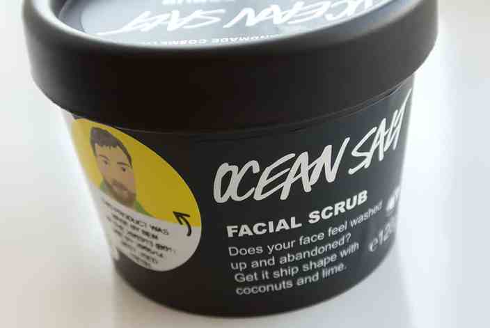LUSH Ocean Salt Facial Scrub