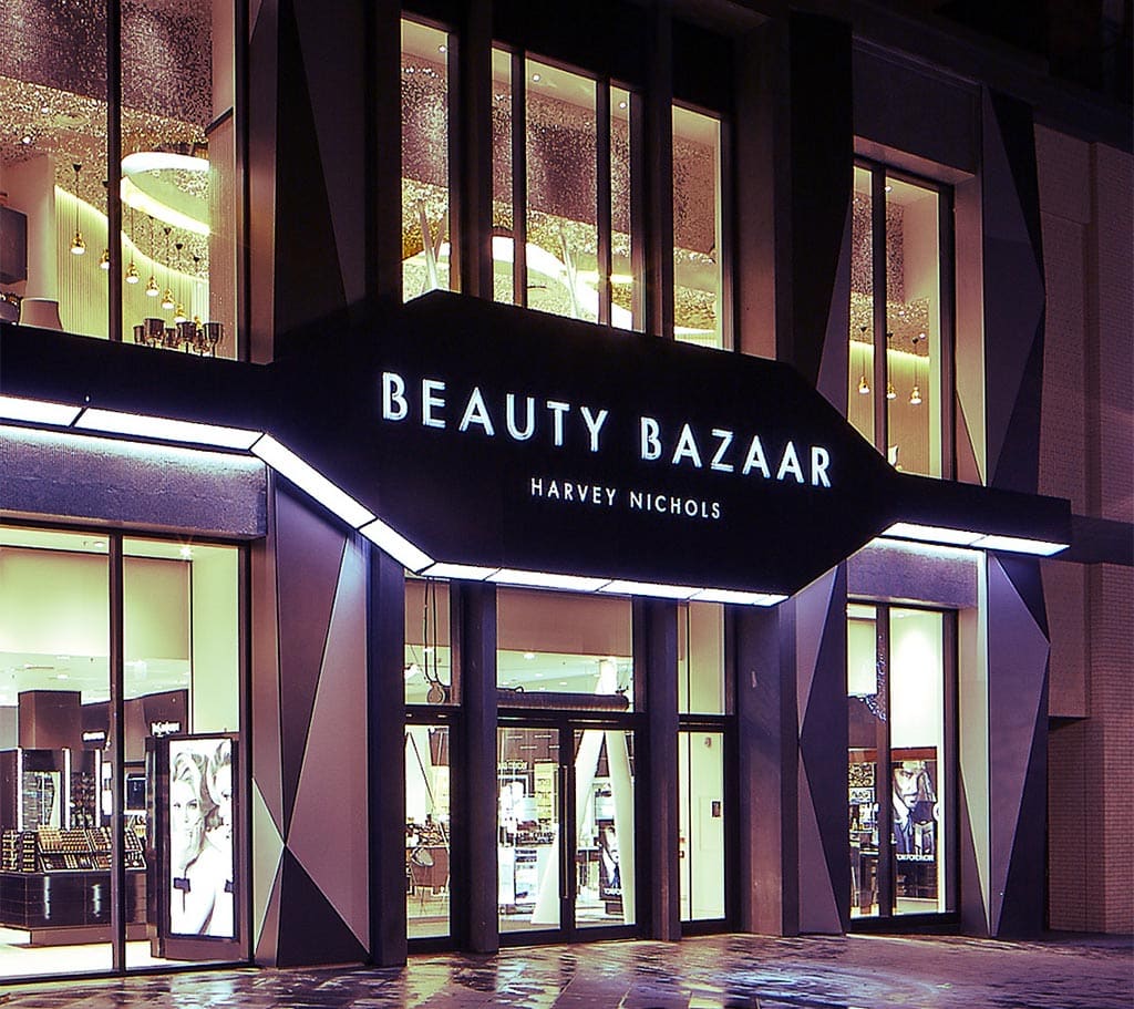 Harvey Nichols Beauty Bazaar Liverpool Store Front Cropped Reduced