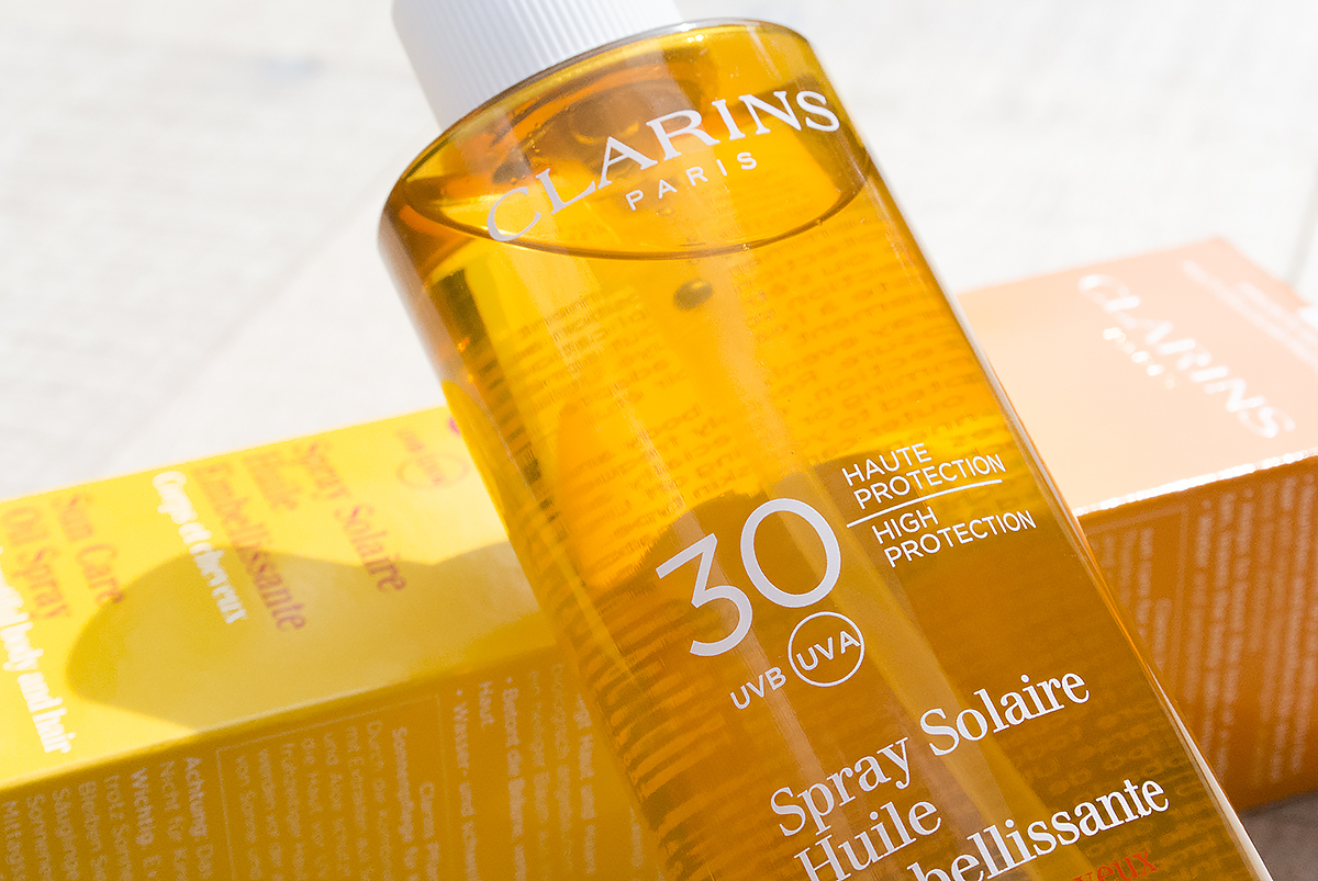 Clarins Sun Care Radiant Oil Spray High Protection UVB/UVA SPF30