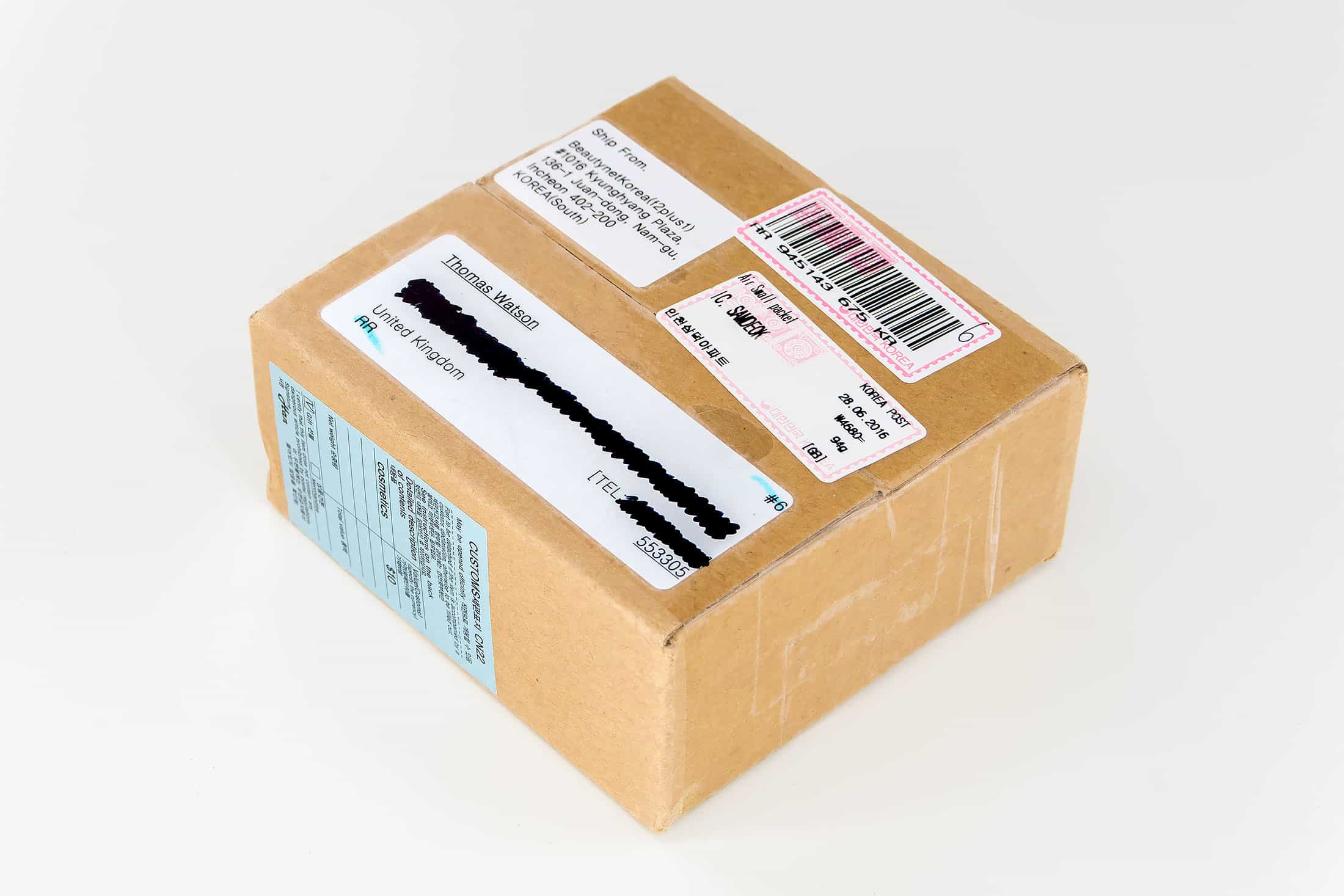 What’s in my box from South Korea?